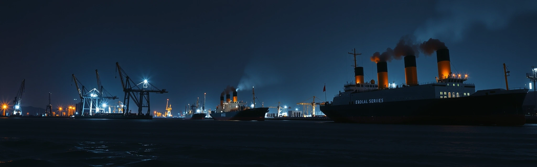 ინდუსტრიული პეიზაჟის გრავიურა