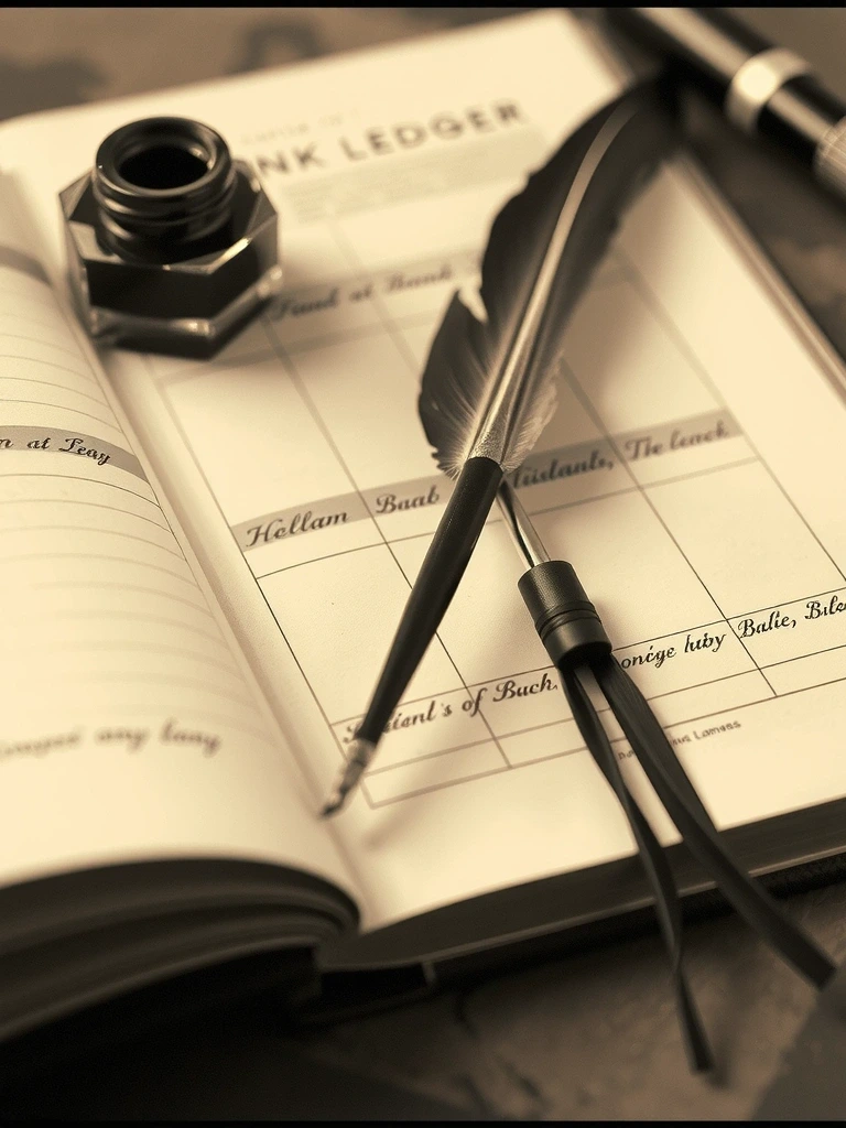 B2B Ledger Illustration